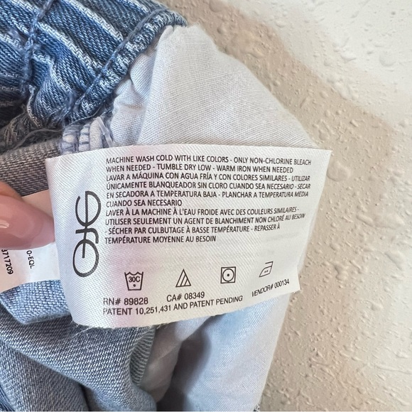 Circus by Sam Edelman Blue Parachute Wide Leg Jeans Size Small NWT - Picture 13 of 14